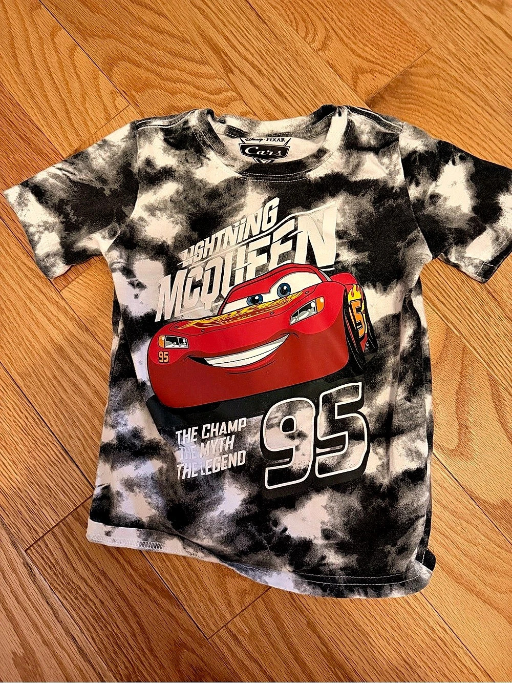 Disney Pixar Cars Lightning McQueen Lightning McQueen Tie Dye Boys 5T
